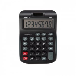 MAUL MJ 550 fickkalkylator Kalkylatorns display Svart