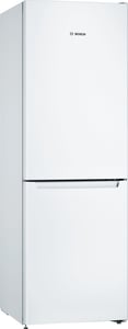 Bosch Serie 2 KGN33NWEB Freestanding Refrigerator-Freezer, 282 L, White