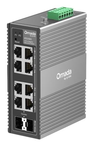 TP-Link Omada IES208G verwaltbarer Gigabit-Ethernet-Netzwerk-Switch (10/100/1000)