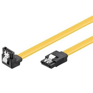 PremiumCord KFSA-15-05 kabel SATA 0,5 m Żółty