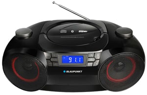 Blaupunkt BB30BT CD Player, Black, Portable CD Player