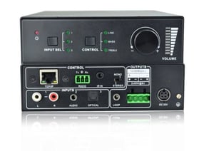 Vivolink VL120005 2.0-Kanal-Audioverstärker. Schwarz