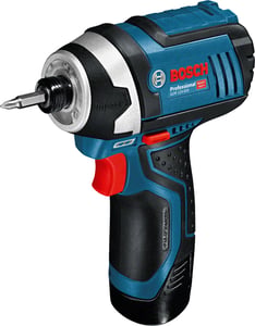 Bosch GDR 12V-105 Professional 1/4" 2600 RPM 105 N·m Black, Blue