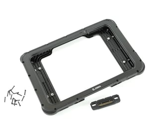 Zebra RUGGED FRAME 10IN W/ RUGGED IO Cover, Black