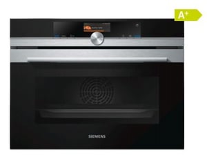 Siemens iQ700 CS636GBS2 Backofen 47 l Schwarz, Edelstahl