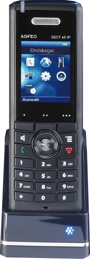 AGFEO DECT 60 IP Phone (DECT System) Black