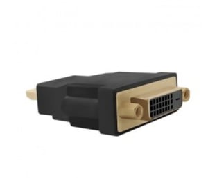 Qoltec 50515 adapter för HDMI- till DVI-kablar (24+1) Svart