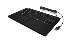 KeySonic KSK-5230 IN (CH) kontors tangentbord USB QWERTZ Swiss Svart