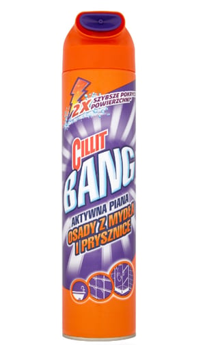 Cilit Bang 5900627051513 rengöringsmedel för badrum 600 ml Spray Skum Rengöringsmedel