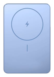 Xiaomi Super Slim Magnetic Power Bank 5000 Litiumjon (Li-Ion) 5000 mAh Trådlös laddning Blå