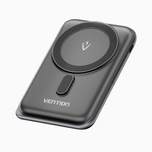Vention FHNB0 powerbank 10 000 mAh Trådlös laddning Svart