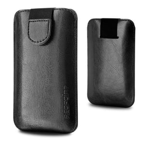 Redpoint Soft Slim, XXL pokrowiec na telefon komórkowy Etui wsuwane Czarny