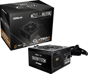 Asrock Challenger CL-750B Netzteilmodul 750 W 20+4-polig ATX Schwarz
