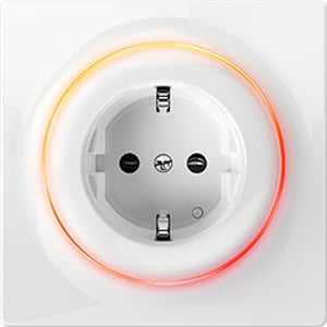Fibaro Walli eluttag av typ F, vitt