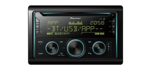 Pioneer FH-S720BT radio samochodowe Czarny 200 W Bluetooth