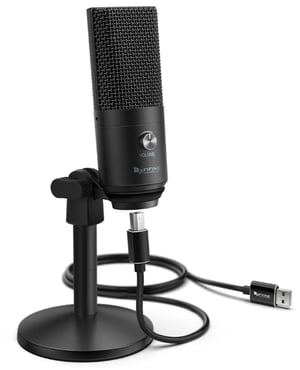 Fifine K670B mikrofon Svart Mikrofon för poddar