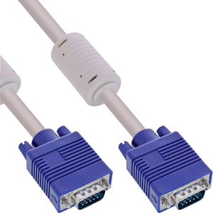 InLine 17713 kabel VGA 15 m VGA (D-Sub) Beżowy