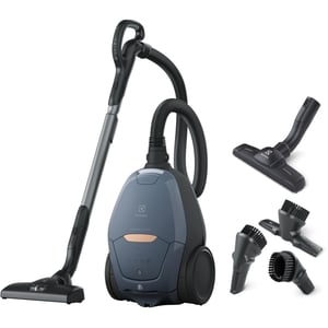 Electrolux PD82-8DB 3.5 L Cylinder Vacuum Cleaner, Dry, 600 W, Dust Bag