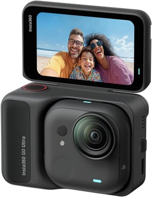 Insta360 GO Ultra Creator Black aparat do fotografii sportowej 4K Ultra HD 25,4 / 1,28 mm (1 / 1.28") Wi-Fi 1,26 kg