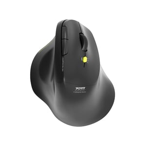 Port Designs 910200 Maus „Biuro“ (rechtshändig) RF Wireless + Bluetooth, optisch, 1600 DPI