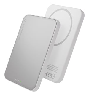 dbramante1928 CP05ACWH7273 bank mocy 5000 mAh Bezprzewodowe ładowanie Aluminium