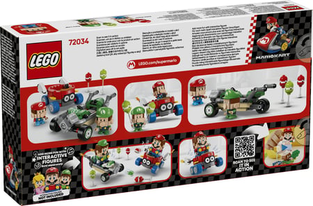 LEGO Super Mario Mario Kart™ – Baby Mario kontra Baby Luigi