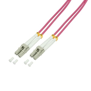 LogiLink FP4LC50 InfiniBand-/fiberoptisk kabel 50 m 2x LC Lila