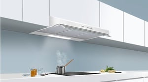 Siemens iQ300 LU93LCC20 okap kuchenny Naścienny Biały 350 m³/h