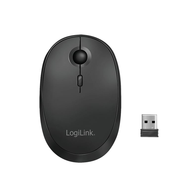 LogiLink ID0204 myszka Biuro Oburęczny RF Wireless + Bluetooth 1600 DPI