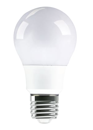 LEDURO A60 lampa LED Ciepły blask 2700 K 8 W E27 F