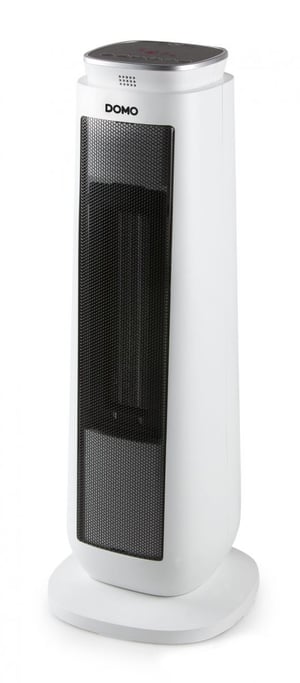 Domo DO7347H Indoor Heater, Black, White, 2000 W, Floor Fan