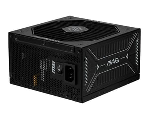 MSI MAG A1000GLS PCIE5 1000 W Power Supply Module, 24-pin ATX, Black