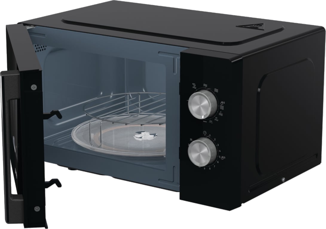 Gorenje MO20E2BH Czarny Mikrofalówka grill Blat 20 l 800 W