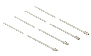 DeLOCK 18632 Cable Tie, Stainless Steel, 20 pcs.