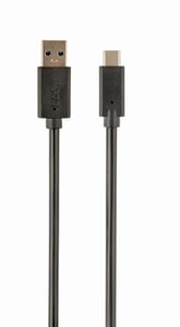 Cablexpert CCP-USB3-AMCM-0.5M USB 3.2 Gen 1 (3.1 Gen 1) Cable, 0.5 m, USB-A to USB-C, Black