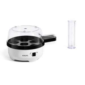 Krups EG233115 7-Egg Egg Cooker. Black, White