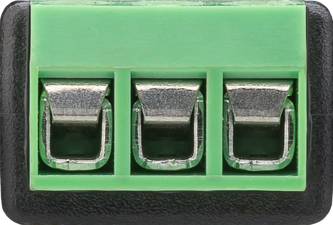 Goobay 76745 przejściówka do kabli 3.5 mm 3-pin Czarny