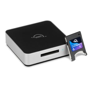 OWC OWCTCCFXB4RDR USB 3.2 Gen 2 (3.1 Gen 2) Type-C-kortläsare, svart