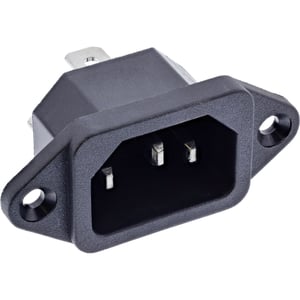 InLine S-16701 adapter wtyczek zasilających Czarny
