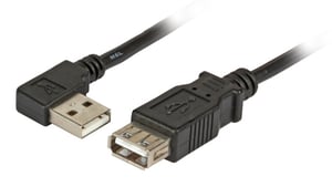 EFB Elektronik K5246SW.1 kabel USB USB 2.0 1 m USB A 0,48 Gbit/s Czarny