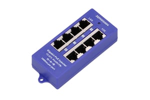Extralink Gigabit PoE-injektor med 4 portar, 4x 1000 Mb/s, RJ45