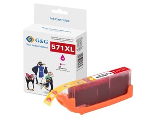 G&G 13858 nabój z tuszem 1 szt. Zamiennik Wysoka (XL) wydajność Purpurowy