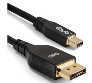 CLUB3D CAC-1116 kabel DisplayPort 1 m Mini DisplayPort Czarny