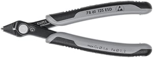 Knipex 78 61 125 ESD-Zange Schrägspitzzange