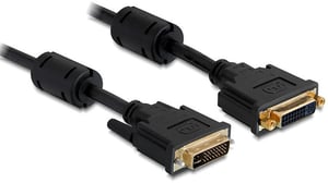 DeLOCK 3m DVI-I kabel DVI Czarny
