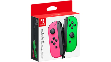 Nintendo Joy-Con 2 Czarny, Różowy, Jasnozielony Bluetooth Gamepad Analogowa/Cyfrowa Nintendo Switch 2