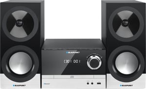 Blaupunkt MS40BT 100 W Home Audio System, Black, Silver
