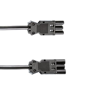 Bachmann 375.0053 Power Cable, Black, 5 m, GST18