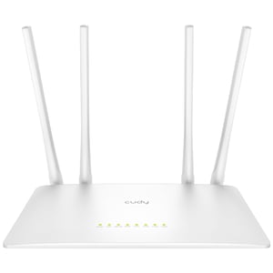 Cudy WR1200 Fast-Ethernet-Dualband-WLAN-Router (2,4 GHz/5 GHz) Weiß