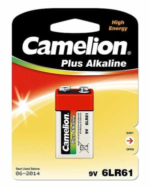 Camelion 6LF22-BP1 Jednorazowa bateria 9V Alkaliczny
